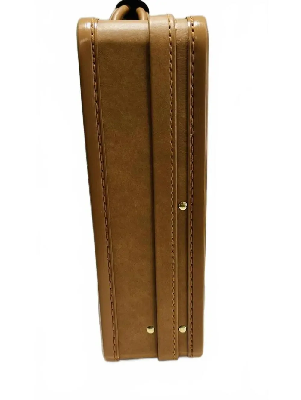 Vintage Heritage Hard Shell Attache' Briefcase Carmel Tan Key Lock Brand New NOS